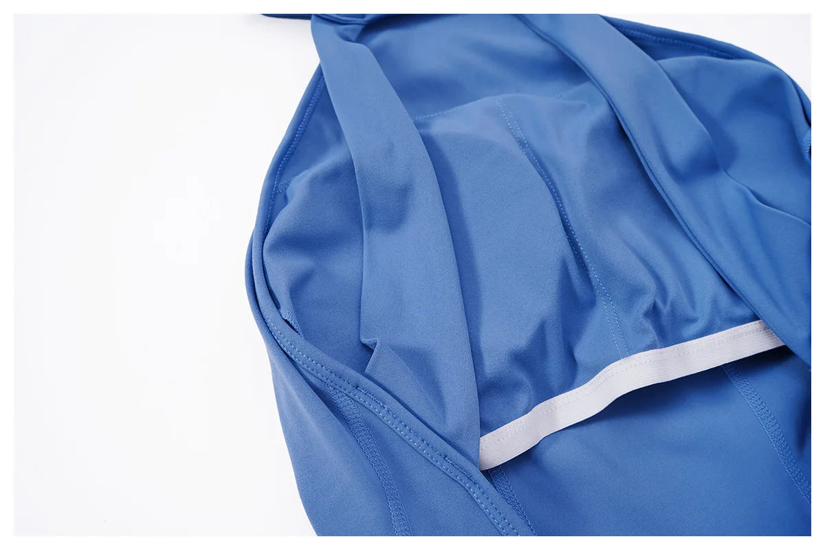 Conjunto de mono sin espalda para entrenamiento, mono de fitness, ropa deportiva siamesa para mujer, chándal, ropa de gimnasio, mono de una pieza, conjunto de yoga