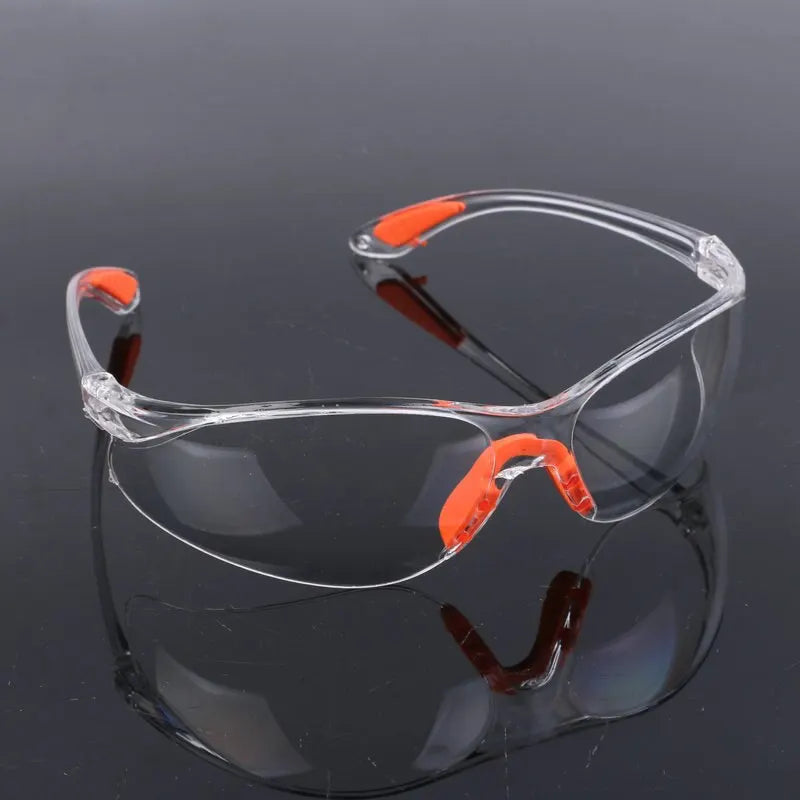 Gafas protectoras de seguridad para el trabajo de laboratorio, material de PC, antiimpacto, a prueba de viento y polvo, gafas de seguridad para montar a caballo transparentes
