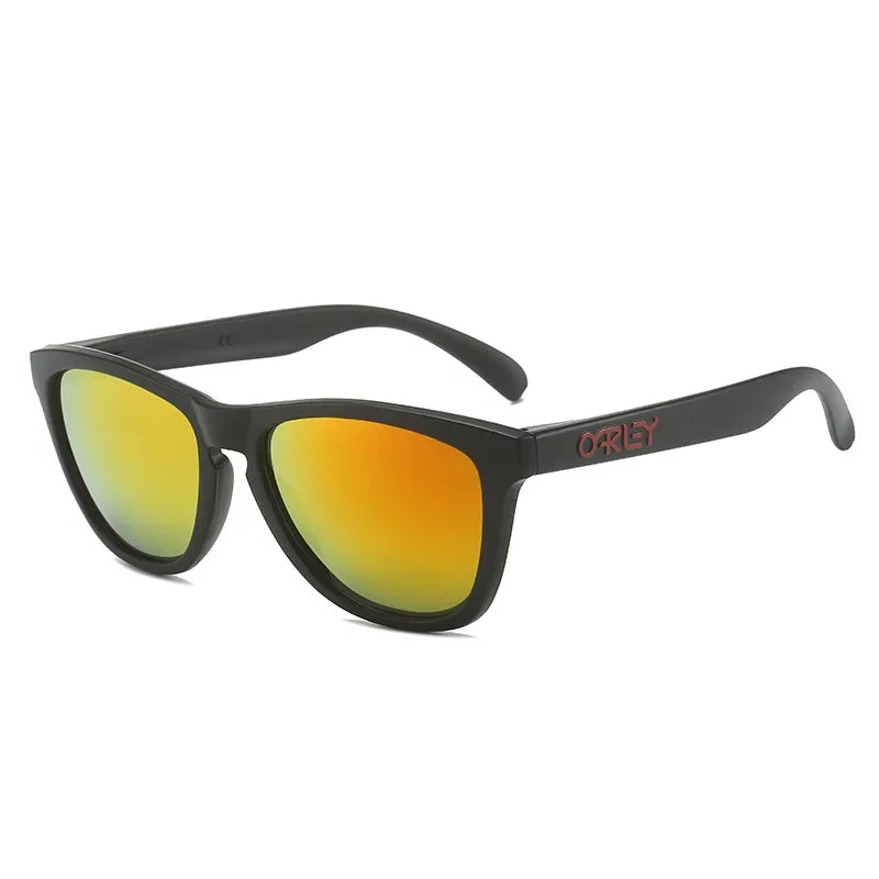 Gafas de sol de piel de rana para exteriores, protección UV400, con película auténtica, para pesca y ciclismo, con lentes polarizadas de colores arcoíris, para hombres, mujeres, niños y bebés. Accesorios.
