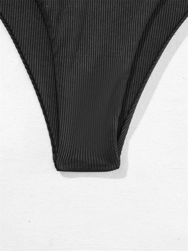 Nuevos bikinis sólidos sexis para mujer, trajes de baño push up para mujer, trajes de baño para nadar, conjunto de bikini brasileño para niña, ropa de playa para bañador