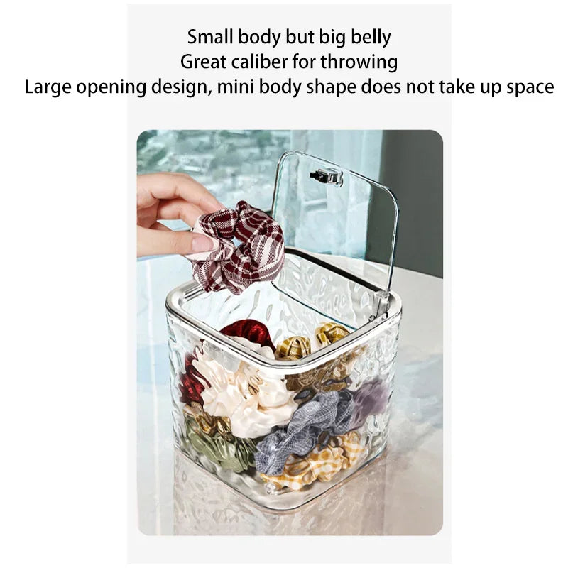 Caja organizadora de almacenamiento, accesorios de baño, joyas, maquillaje, papelería, hogar, escritorio, pinzas para el cabello y bucles.