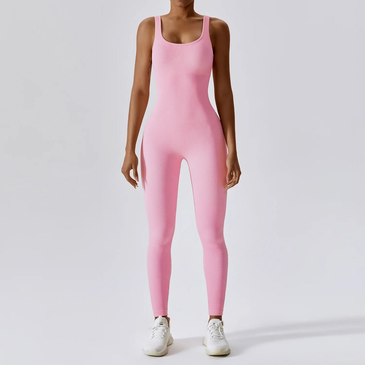 Traje de yoga de una pieza sin costuras de primavera, conjunto de entrenamiento de fitness para danza y tonificación abdominal, mono elástico, ropa deportiva de gimnasio con efecto push up