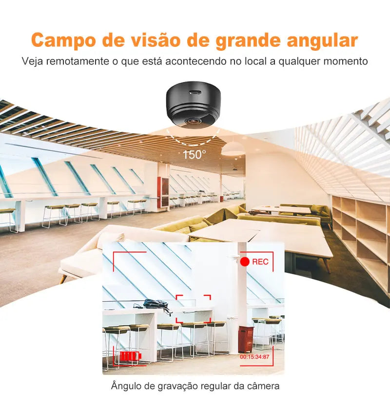 Mini cámara A9 WiFi inalámbrica, monitoreo de seguridad, protección, monitor remoto, videocámaras, videovigilancia, hogar inteligente