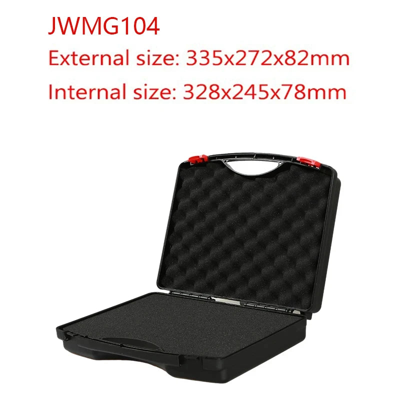 Maleta Caja de Herramientas Profesional Con Esponja Caja de Herramientas Completa Estuches Estuche de Herramientas de Plástico Portátil Estuche de Herramientas Equipo de Seguridad Estuche de Instrumentos