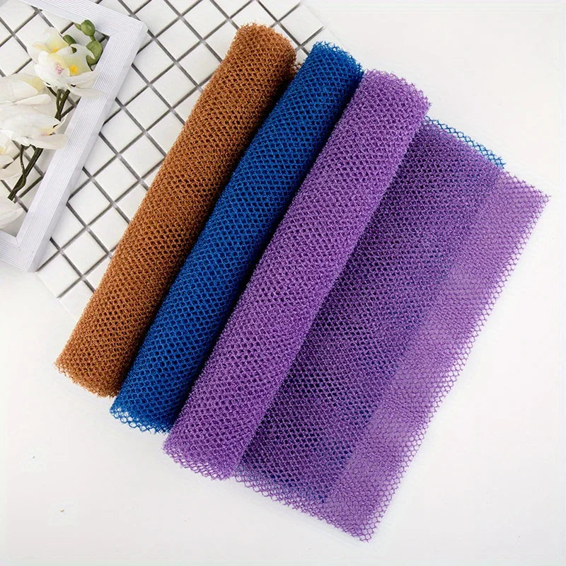 Tiras de baño, toallas exfoliantes, toallas de ducha, herramientas de baño, accesorios de baño, accesorios para el hogar, muy adecuados para el verano.