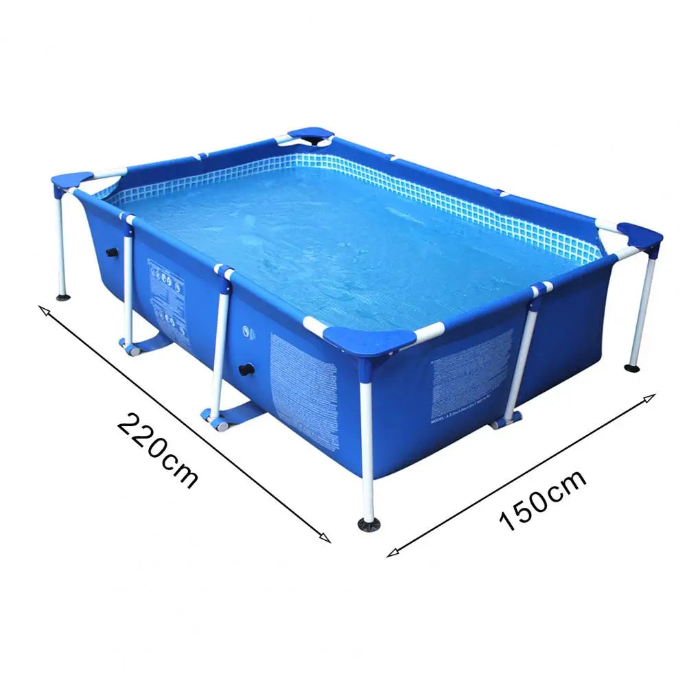 Protector de piscina rectangular para exteriores, impermeable, resistente al polvo, duradero y resistente a los rayos UV, para todo tipo de piscinas.