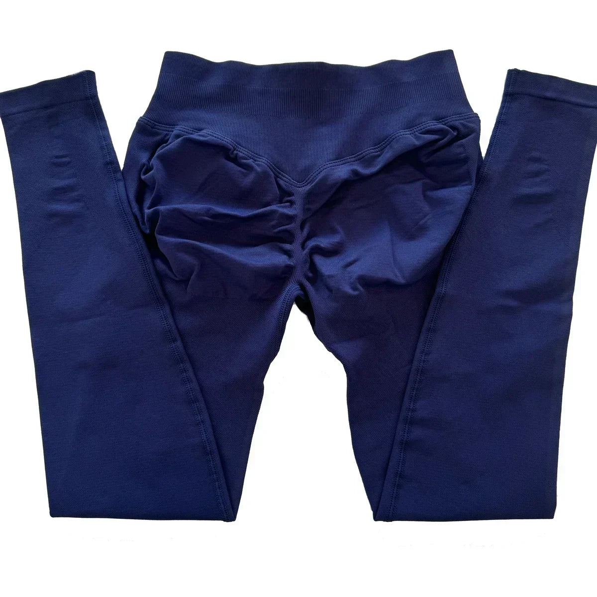 Leggings deportivas sin logo para mujer, efecto push-up, cintura baja, sin costuras, para gimnasio, yoga y entrenamiento.