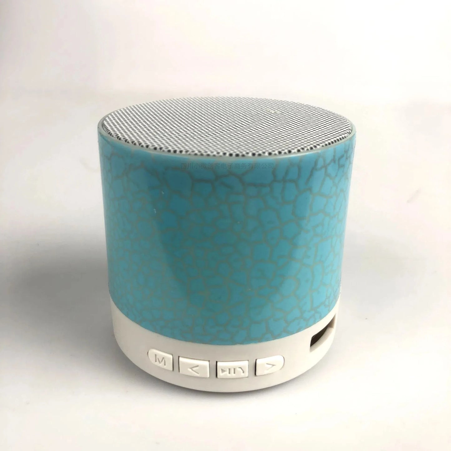 Mini altavoz Bluetooth inalámbrico con LED, tarjeta SD, subwoofer USB, columna de sonido de música MP3 portátil para PC y teléfono móvil