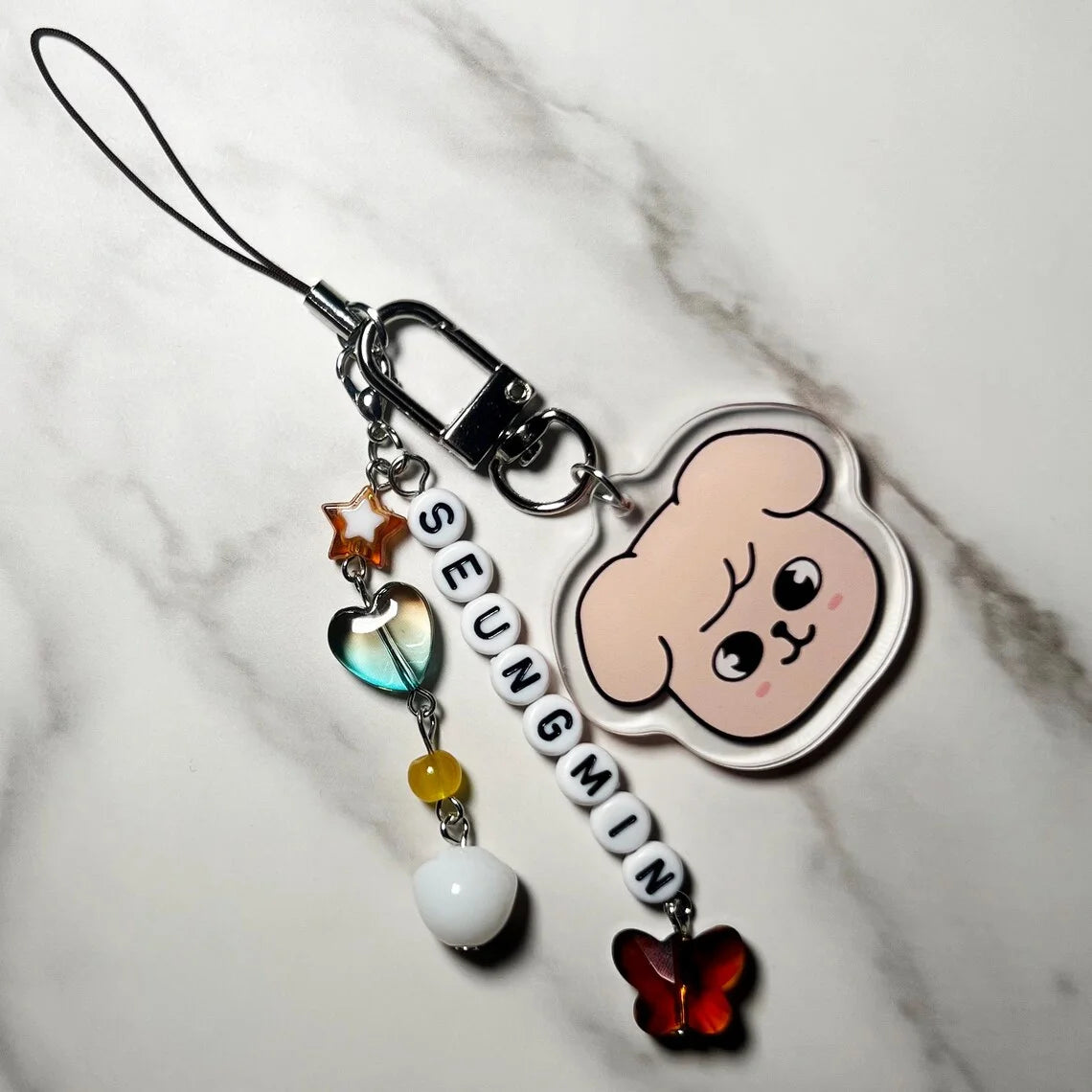 Niños callejeros, accesorios móviles con llavero de inspiración - Kpop, bolso creativo lindo y2k, amigos encantadores, regalos para fanáticos, fibra acrílica