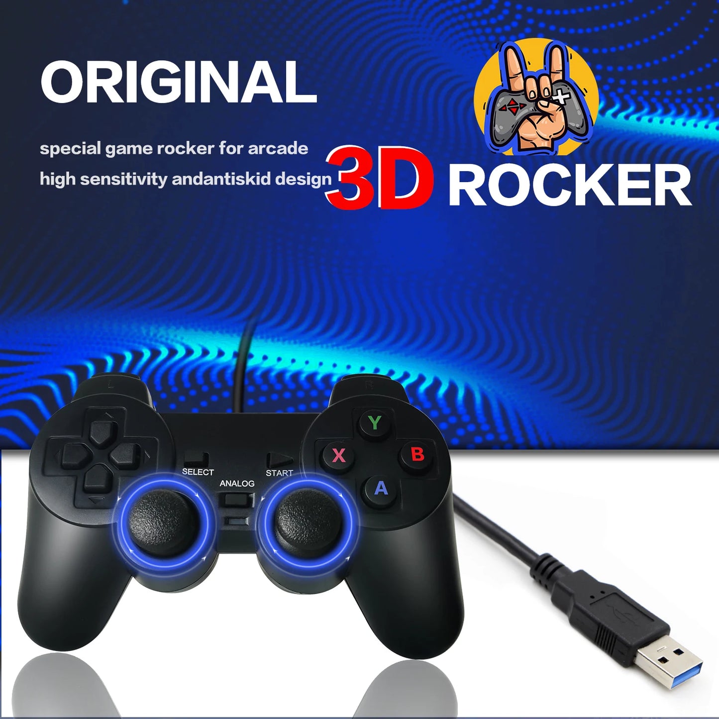 Consola de videojuegos Arcade Box para PS1/DC/N64 con más de 50 000 juegos, Plug and Play, pantalla 4K HD y emulador.