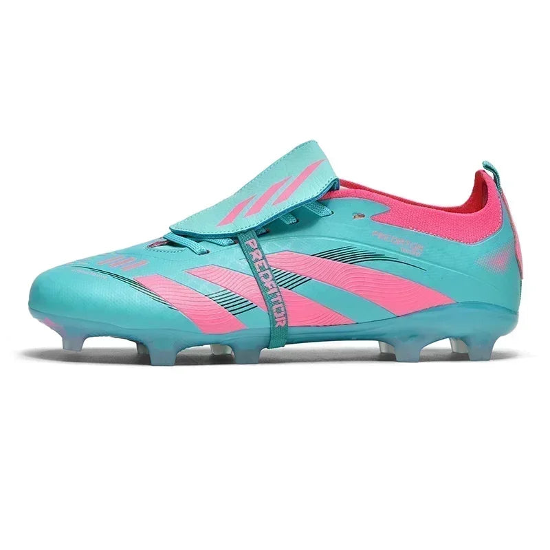 Botas de fútbol de entrenamiento para césped, antideslizantes, para hombre, para interior, de corte bajo, unisex