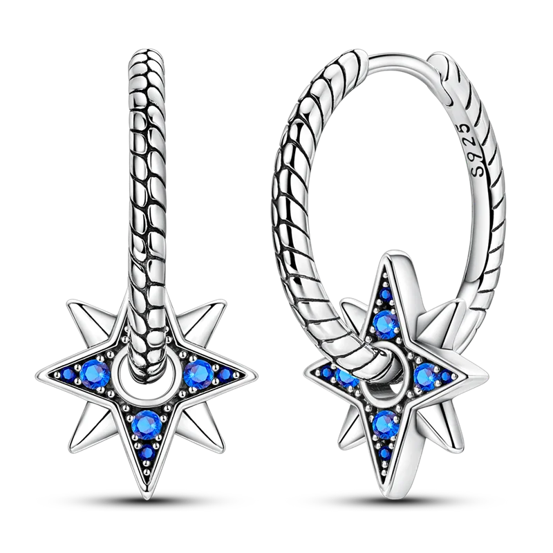 Pendientes brillantes de plata de ley S925 para mujer, con circonitas de colores, diseño de insecto, ideal como regalo de aniversario de boda.