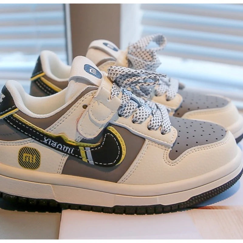 Zapatos deportivos casuales para niños, nuevo estilo, baile callejero, calzado de moda para niñas, transpirable, suela suave, ligero, primavera y verano