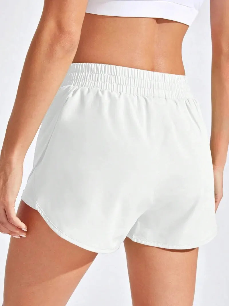 Pantalones cortos de yoga para mujer, mallas elásticas para correr, entrenamiento y gimnasio