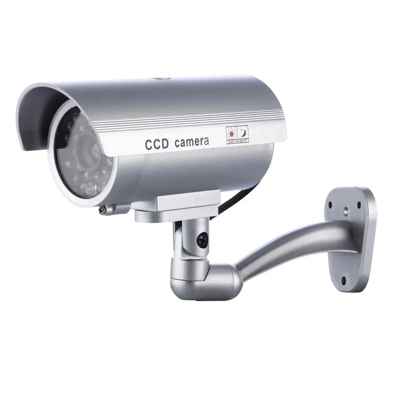 Cámara de vigilancia de simulación, monitor falso con efecto disuasorio de cámara virtual estilo pistola de luz