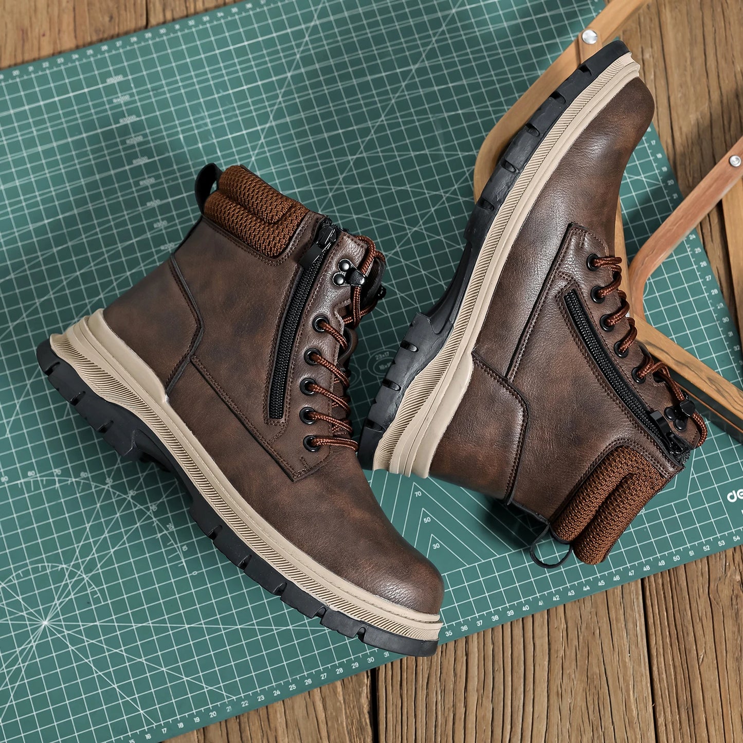 2024 New Safety Shoes Men Anti-smash Anti Puncture Work Shoes Anti Slip Indestructible Shoes Protective Sneakers Men Boots