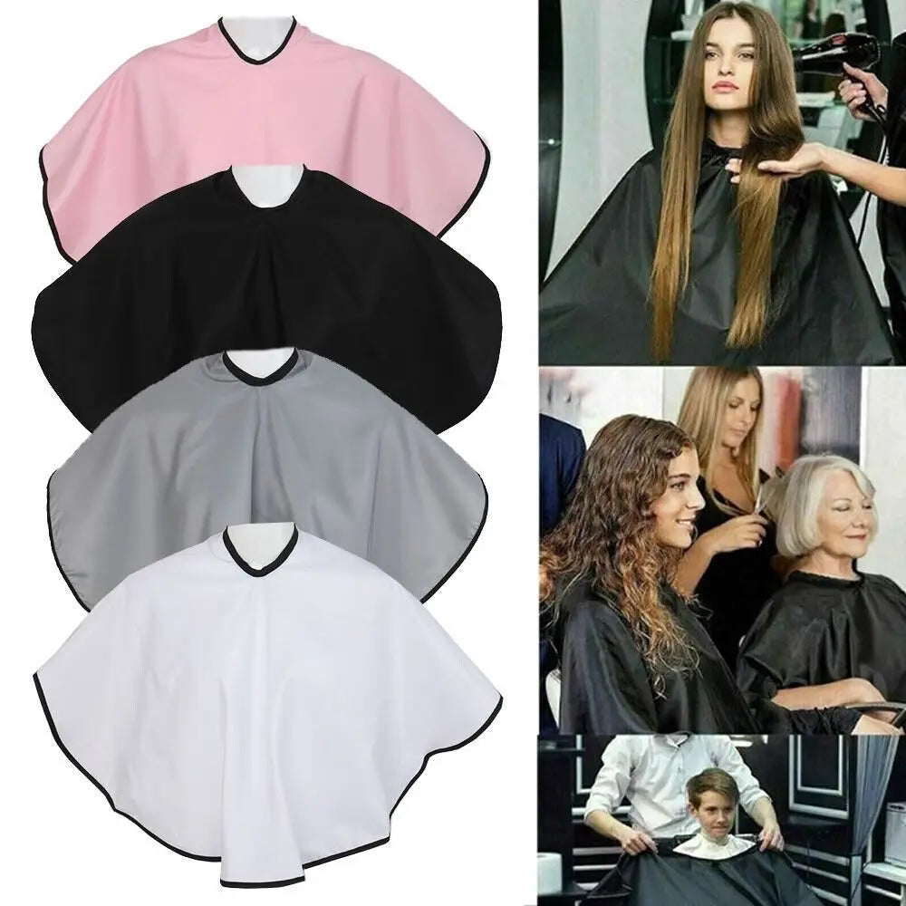 Capa de corte de pelo antiestática, reutilizable, impermeable, para teñir el cabello, herramienta de salón, paño de peluquería