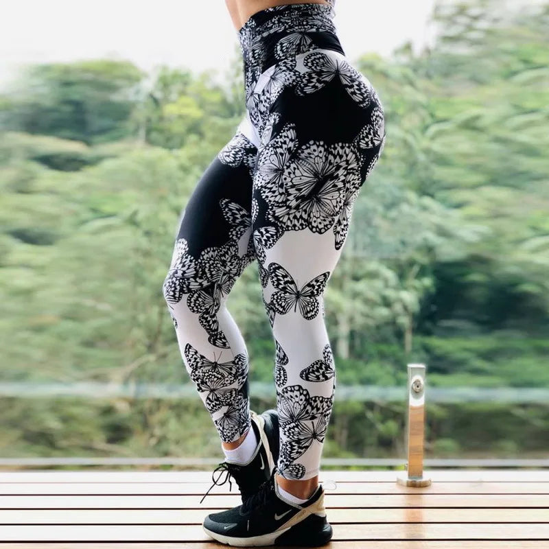 Tie Dye Yoga Pants Gym Sport Leggings for Women Seamless High Waist Push Up Tights Scrunch Butt Leggins Female Gym Clothing 2023