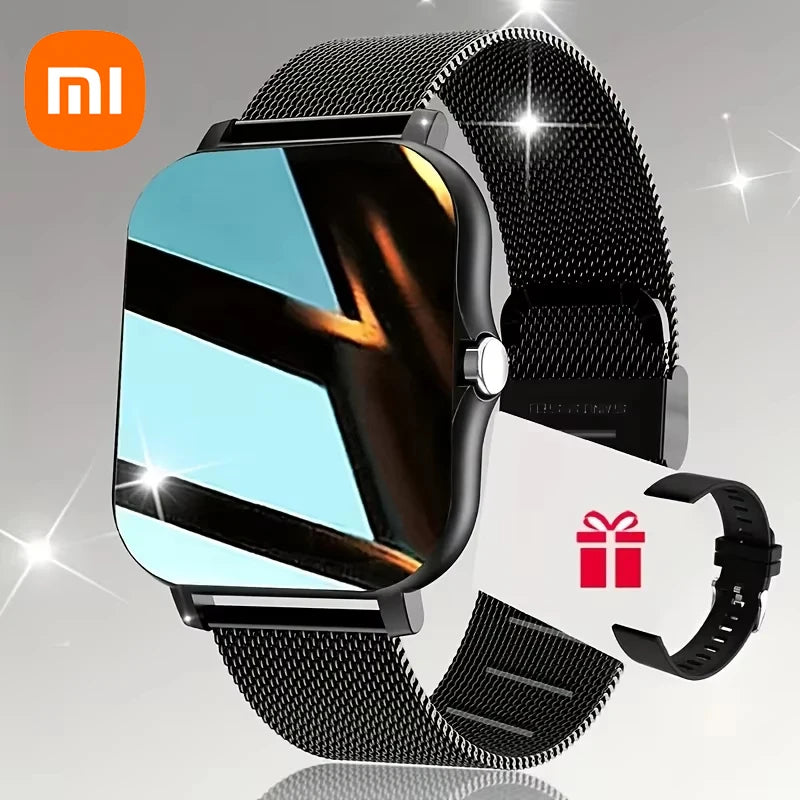 Reloj inteligente Xiaomi con pantalla HD de 1,44 pulgadas, respuesta a llamadas, vista previa de mensajes, modos deportivos, esfera personalizada, pronóstico del tiempo para hombres y mujeres (2025)