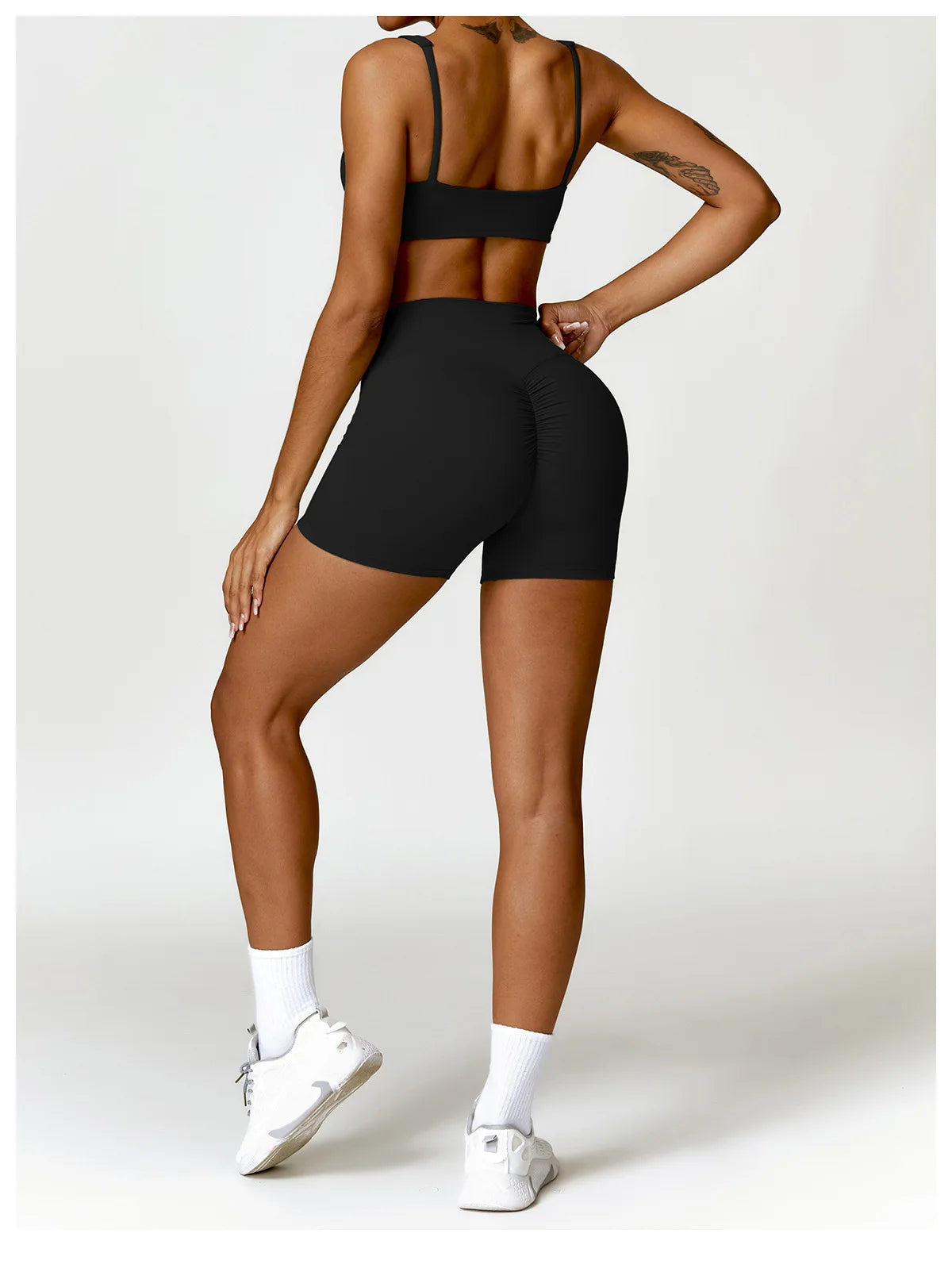 Conjunto deportivo de 2 piezas para mujer, de secado rápido, para gimnasio, chándal para correr, entrenamiento, camiseta deportiva de manga larga, ropa de yoga