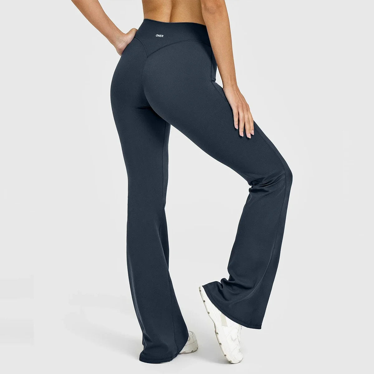 Active Wide Legging High Waist Sporty leggings woman Sports Long Pants Seamless Scrunch Hip-lifting Wide-leg pants