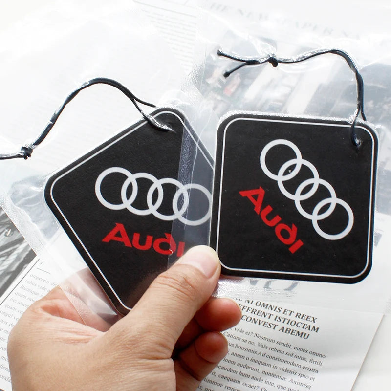 Ambientador para coche, perfume para interior de coche, colgante para espejo retrovisor para Audi A1, A3, A4, A5, A6, A7, S3, S4, S5, S6, RS3, RS4, RS5, accesorios.