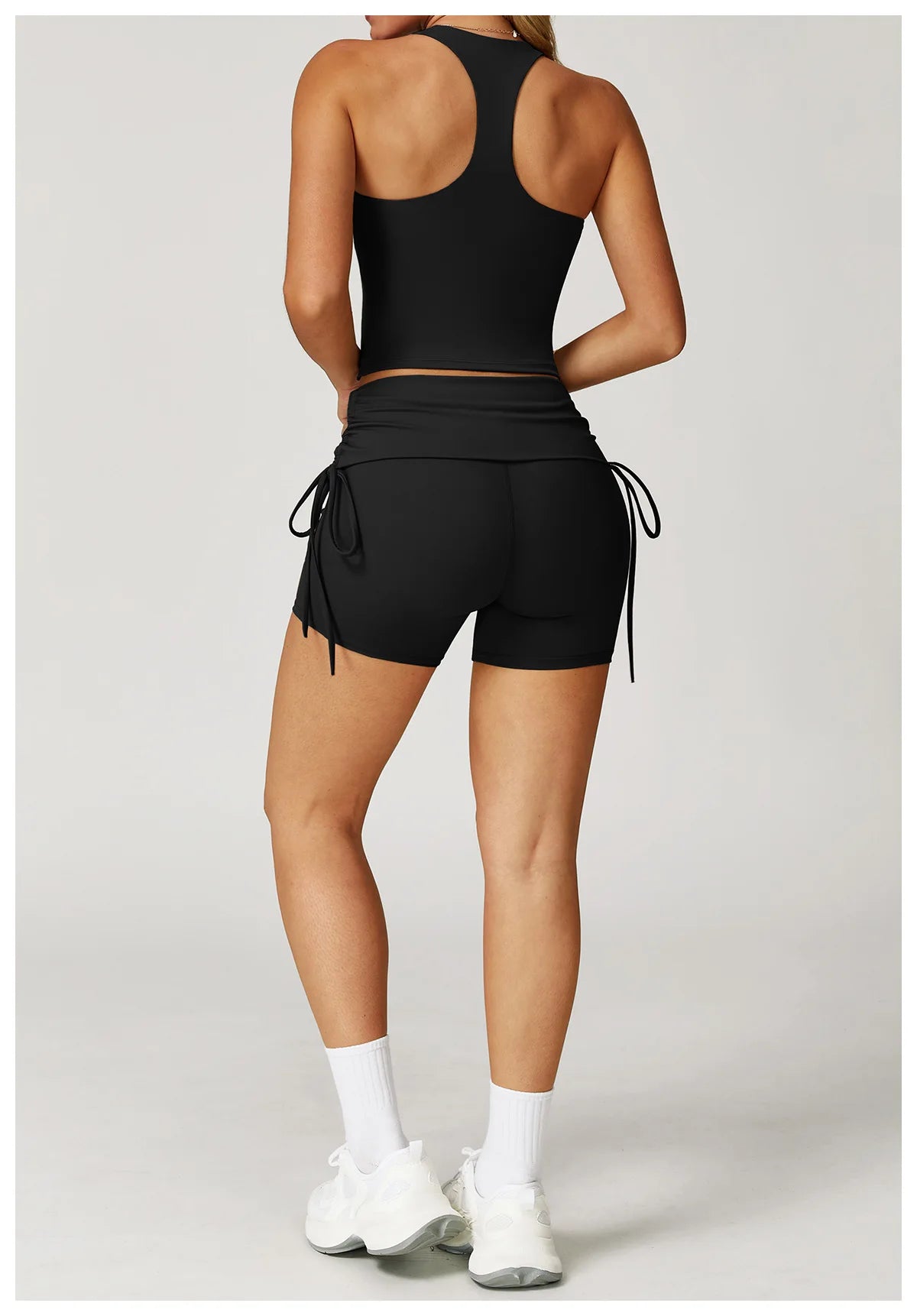 Conjunto de chándal de yoga para mujer, 2 piezas, ropa deportiva para entrenamiento, fitness, gimnasio, leggings de cintura alta, sujetador deportivo, ropa deportiva