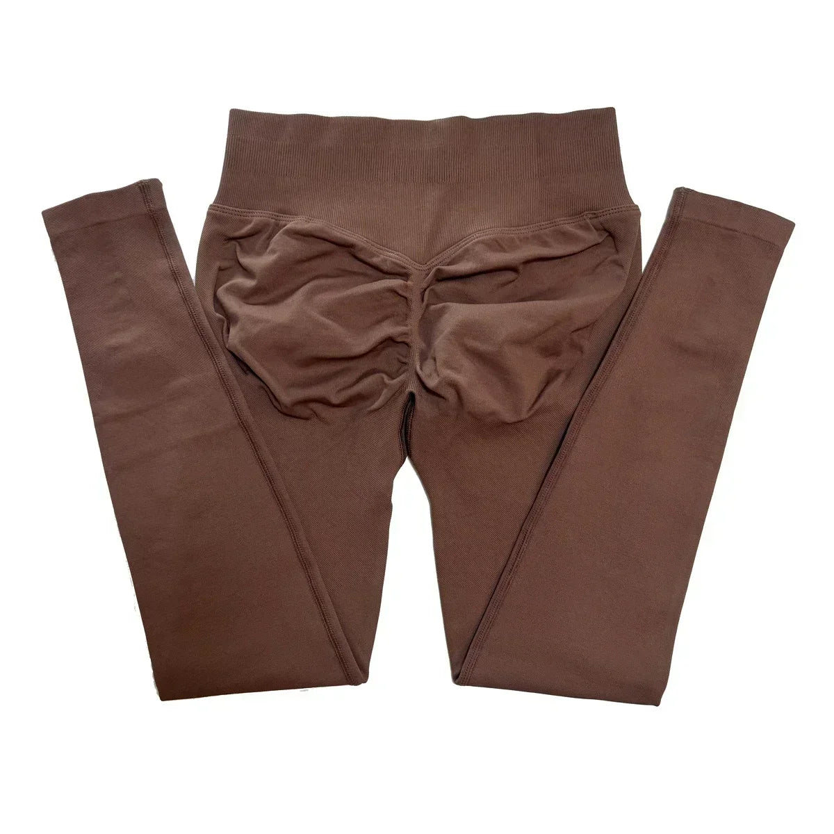 Leggings deportivas sin logo para mujer, efecto push-up, cintura baja, sin costuras, para gimnasio, yoga y entrenamiento.