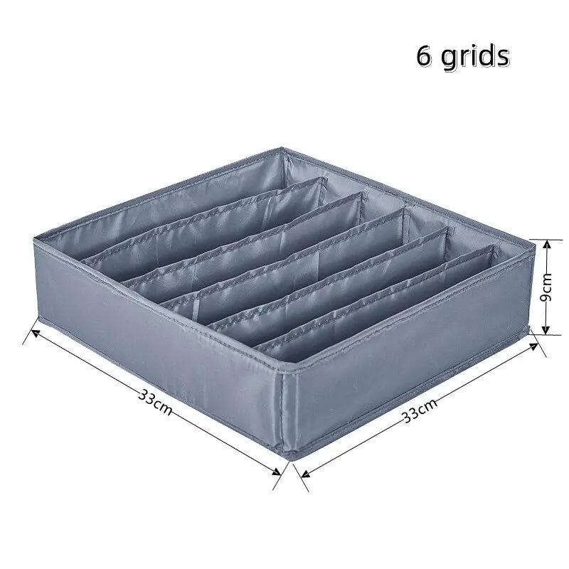 Caja organizadora para guardar ropa interior, calcetines, sujetadores y bragas, ideal para el hogar, el dormitorio y el armario.