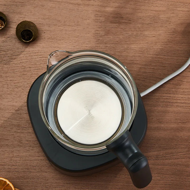 Tetera eléctrica multifuncional de 1,3 l con regulador de temperatura constante para leche, vaporizador y oficina, 220 V