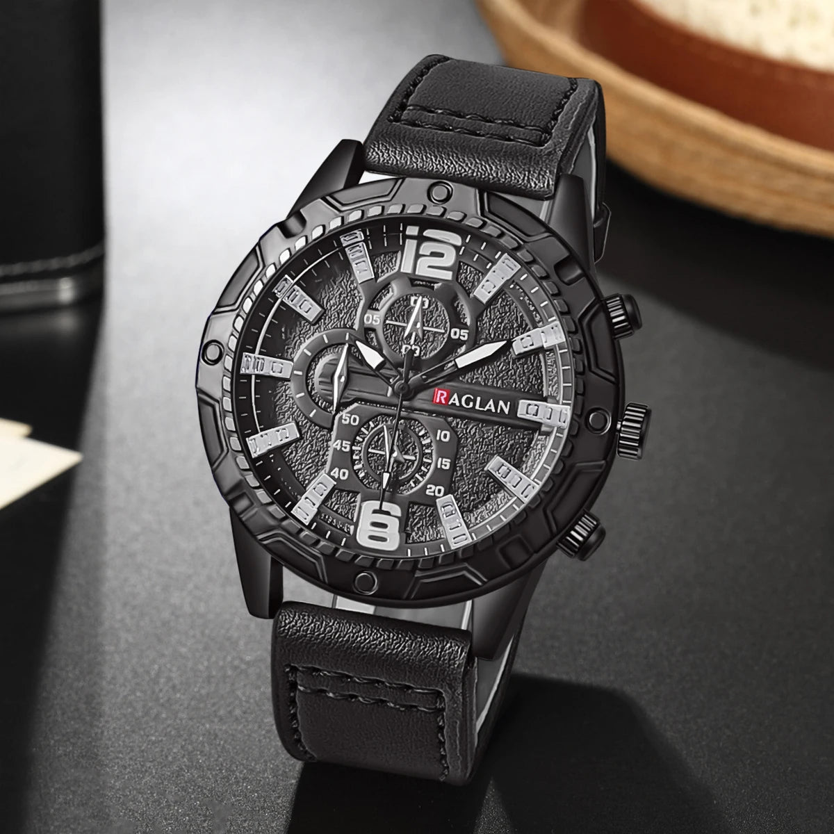 Reloj de marca superior para hombre, relojes de moda, reloj con correa de cuero, reloj de pulsera para hombre, regalo, reloj masculino, reloj para hombres