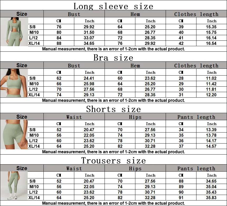 Conjunto de yoga de 3 piezas para mujer, conjuntos de entrenamiento, ropa deportiva para gimnasio, ropa deportiva con cremallera, leggings de manga larga y cintura alta, trajes deportivos, traje de yoga