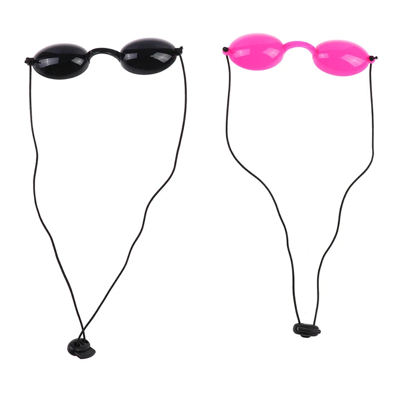 Gafas de seguridad, gafas protectoras, parche de silicona suave, gafas ajustables, protección, copa ocular para láser IPL de belleza