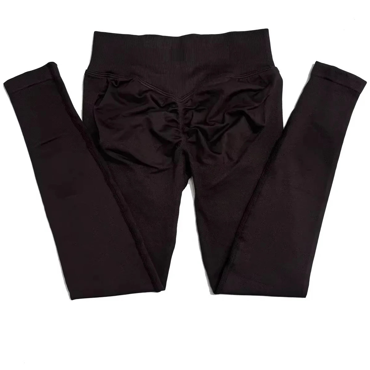 Leggings deportivas sin logo para mujer, efecto push-up, cintura baja, sin costuras, para gimnasio, yoga y entrenamiento.