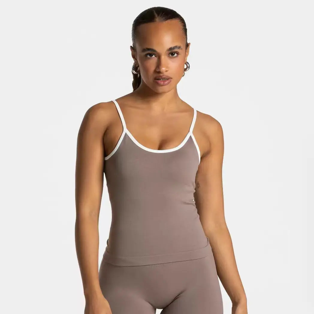 TEVEO - Pantalones cortos deportivos de yoga para mujer, pantalones deportivos elásticos para fitness y ciclismo, conjunto de sujetador de yoga corto Ignite Sculpt Scrunch, leggings