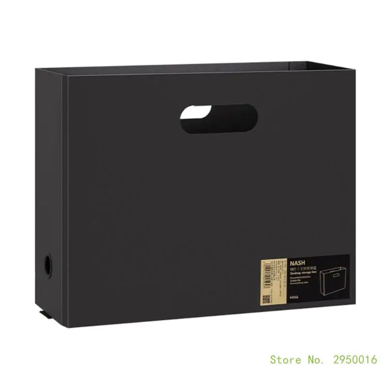 Caja de almacenamiento de archivos Caja de documentos Caja de archivos Gran capacidad Papelería para la organización de documentos