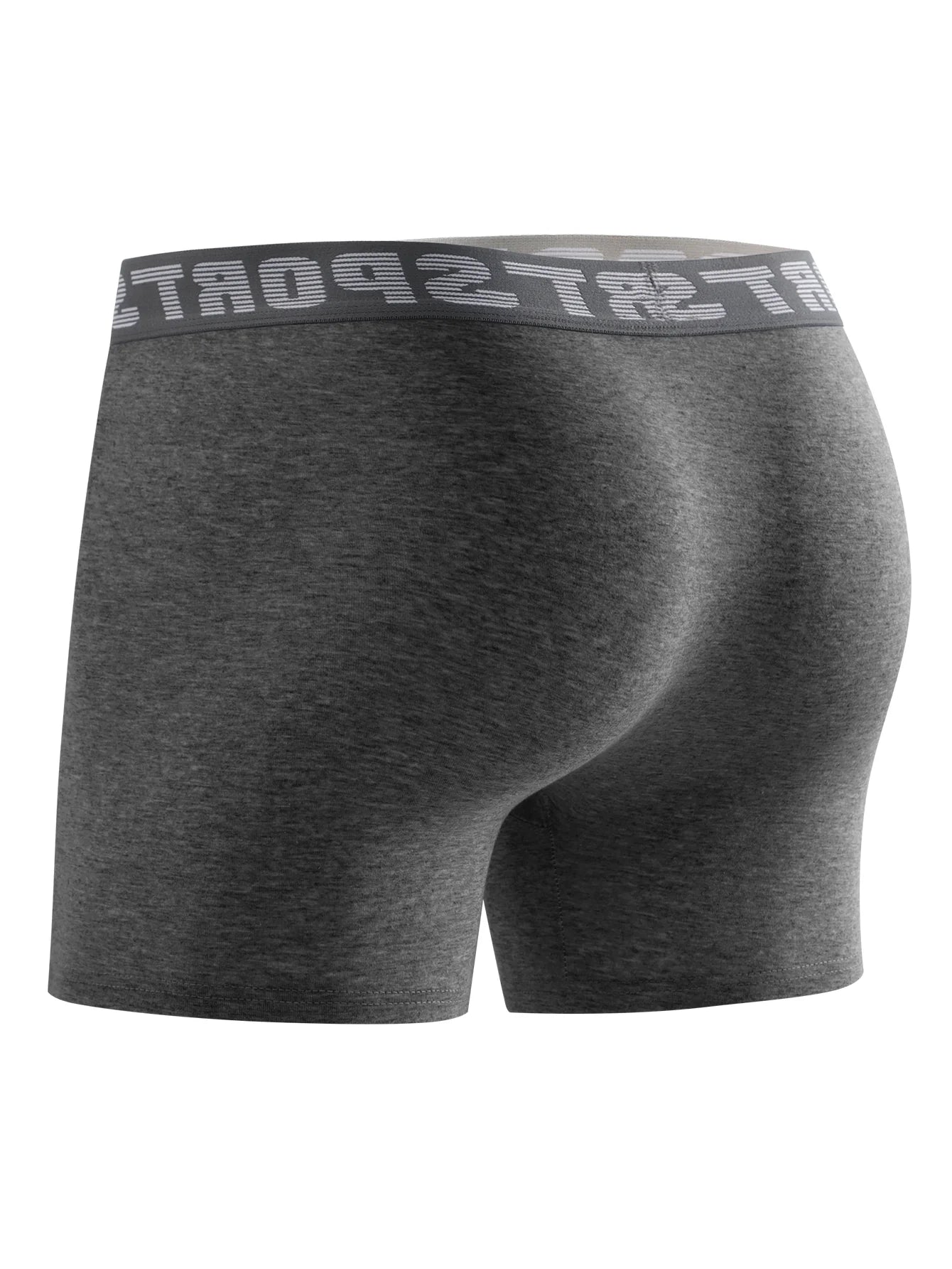 4 piezas de ropa interior deportiva para hombre, pantalones deportivos suaves, transpirables y cómodos, calzoncillos largos modernos y personalizados.