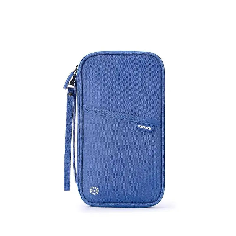 Cartera de viaje, pasaporte, tarjetero, organizador, bolsa para billetes, porta billetes, porta documentos, bolso de mano, bolsa de almacenamiento
