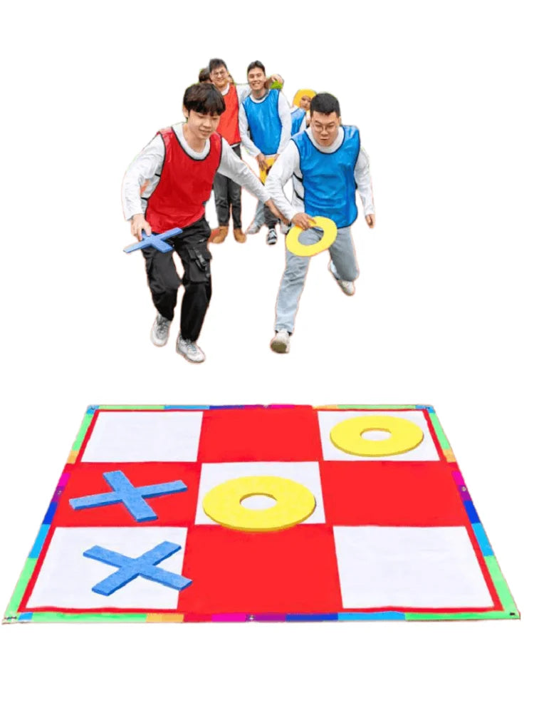 Ajedrez XO para exterior e interior, juguetes interactivos, deportes de ocio, juegos de formación de equipos para niños y adultos, juegos de carnaval, recuerdos de fiesta