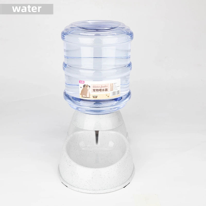 Comederos para mascotas de gran capacidad, comederos para perros pequeños, dispensadores de agua automáticos, comederos para gatos, bebederos para mascotas