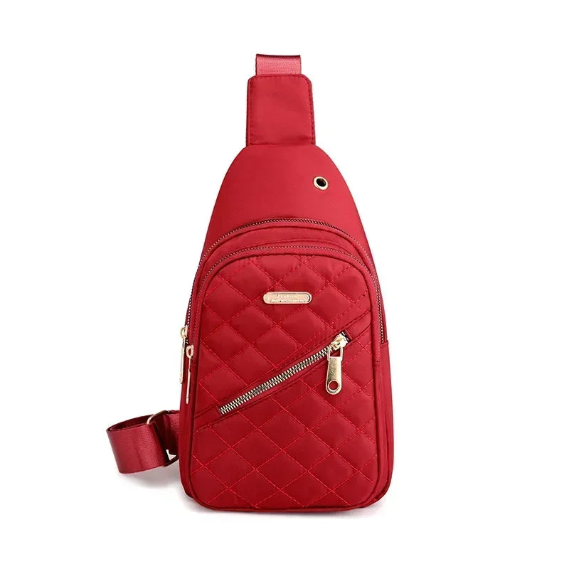Mochila bordada para mujer, bolso de hombro de tela compuesta, superventas, suministro transfronterizo.