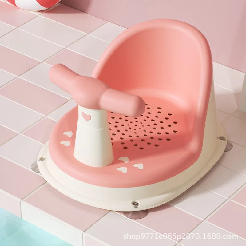 Asiento de ducha para niños Soporte de ducha portátil para recién nacidos y niños pequeños Accesorios de crecimiento infantil