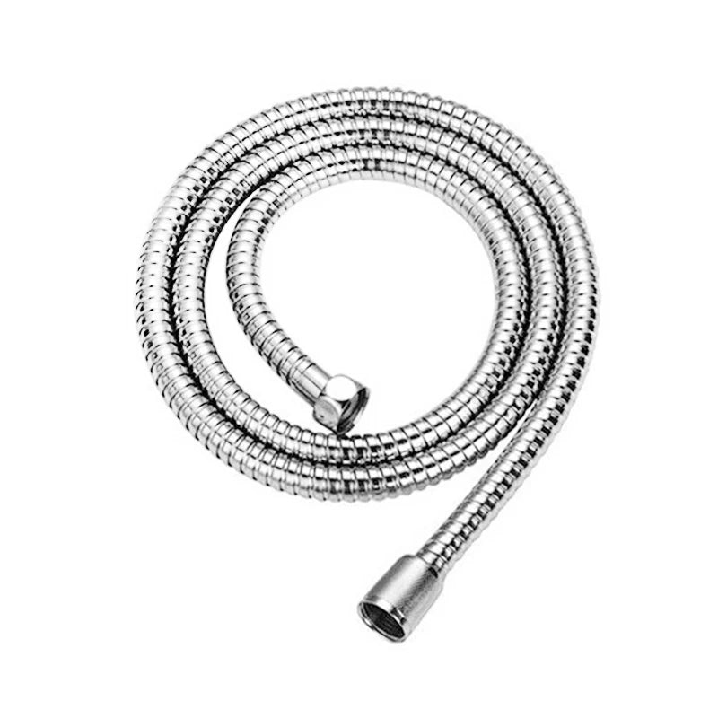 Manguera de ducha flexible de acero inoxidable, larga, para baño, extensión de manguera de agua, tubería de plomería, tubo de tracción, accesorios de baño