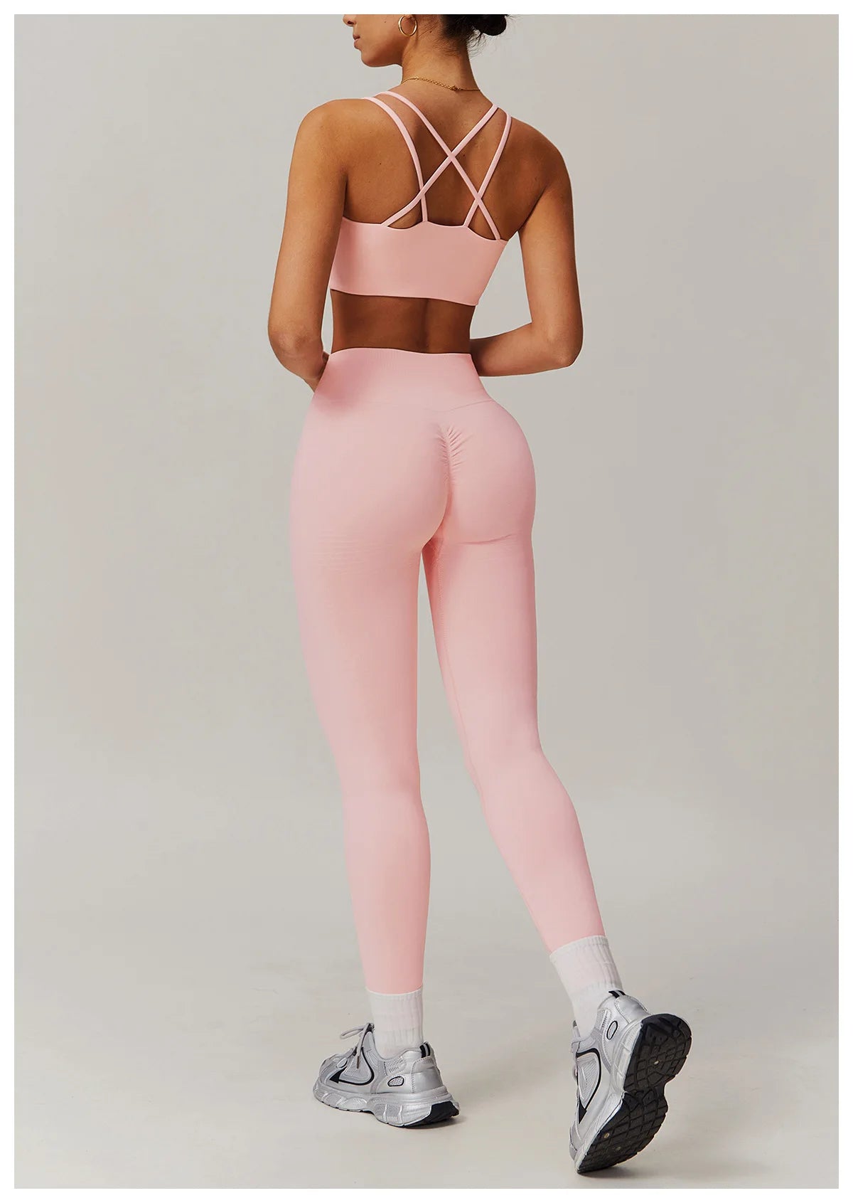 Conjunto deportivo de 2 piezas para mujer, chándal para correr, entrenamiento, con cremallera, pantalones cortos de manga larga, ropa de yoga, ropa deportiva