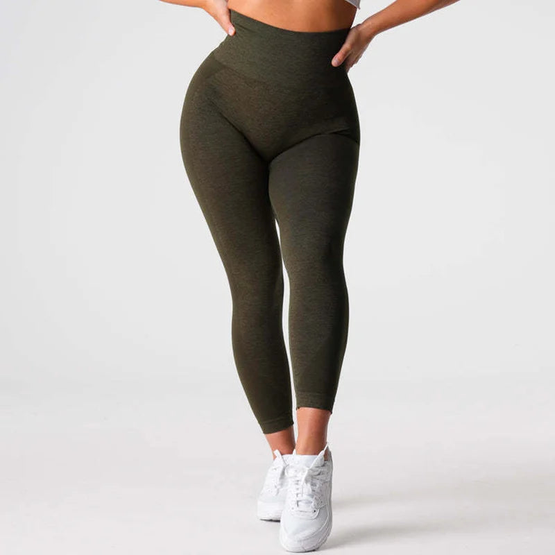 Leggings deportivos para mujer, pantalones de yoga para fitness, mallas deportivas sin costuras, leggings con efecto push-up, pantalones de gimnasio para mujer, ropa deportiva.
