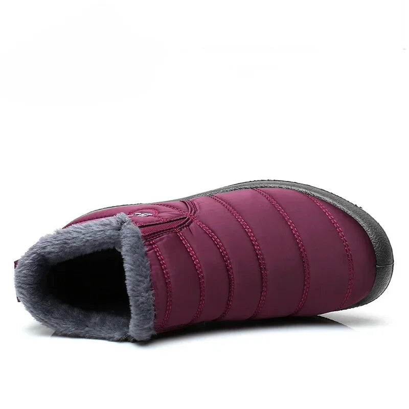 Botas de nieve para hombre, zapatos para exteriores, botas de invierno para hombre, botines de senderismo, zapatos impermeables para hombre, zapatos de trabajo, calzado