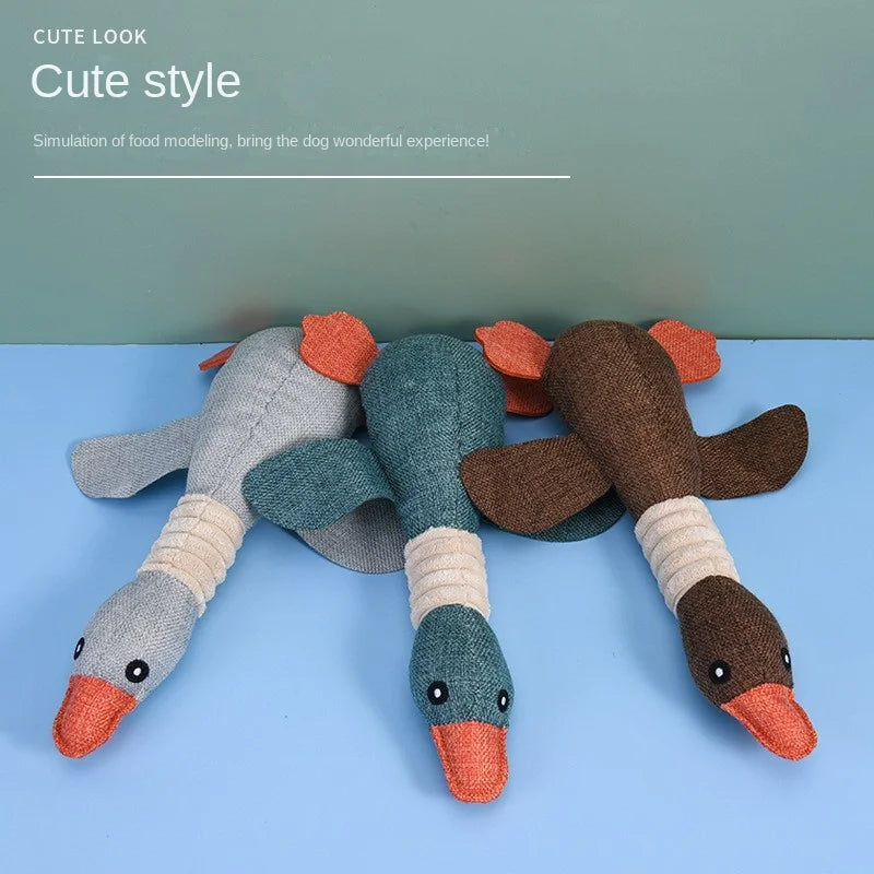 Juguetes nuevos para mascotas, Wild Goose, resistentes al ruido y a las mordeduras, para la limpieza de dientes, suministros para perros y gatos.