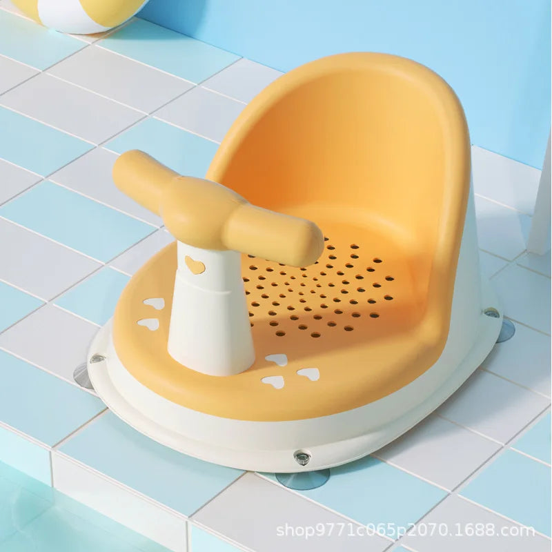 Asiento de ducha para niños Soporte de ducha portátil para recién nacidos y niños pequeños Accesorios de crecimiento infantil