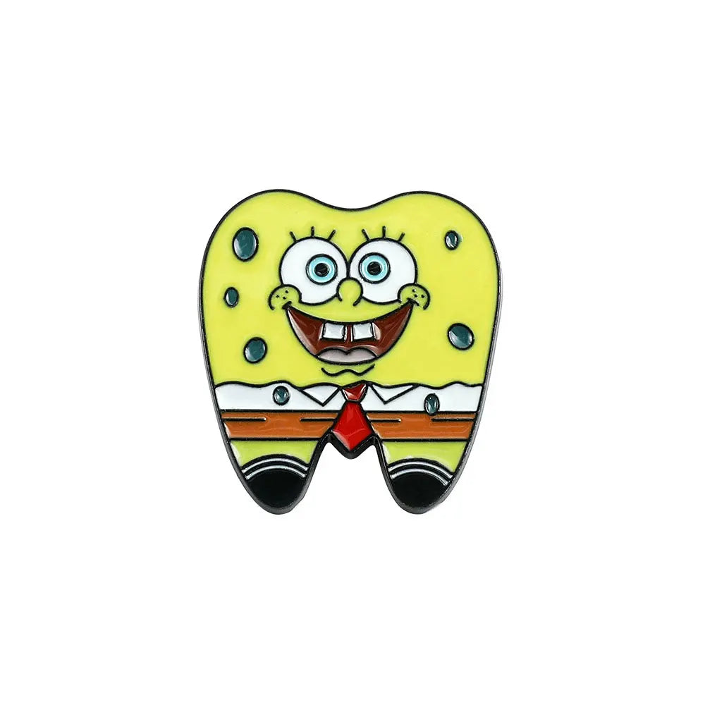Pines de esmalte de anime clásicos para niños, broches de personajes kawaii, insignias para ropa, mochilas, solapas, accesorios de joyería de moda para niños.