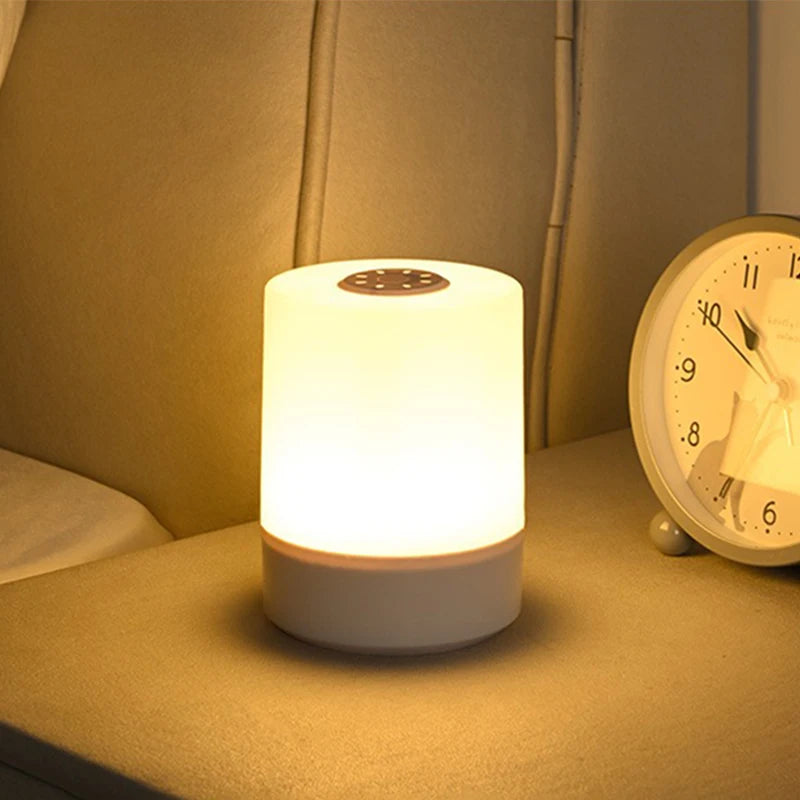 Lámparas de noche LED de noche con carga regulable para escritorio, iluminación de noche para dormitorio, decoración, lámparas de mesa LED de lectura táctiles.